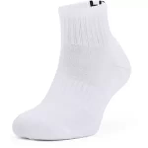 Under Armour Core Quartr 3pk 99 - White