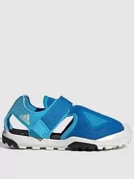 Adidas Terrex Kids Captain Toey Sandal, Blue/White, Size 1
