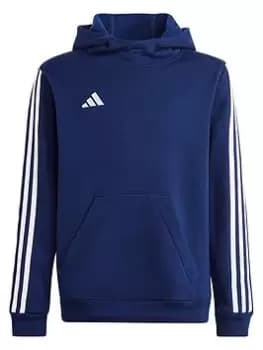 Boys, adidas Youth Tiro23 S/w Hoody, Navy, Size 7-8 Years