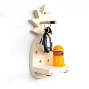 PEG009 Oak Wall Organizer