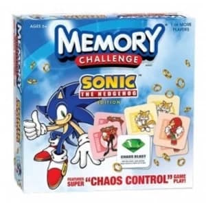 Sega Sonic The Hedgehog Memory Board Game