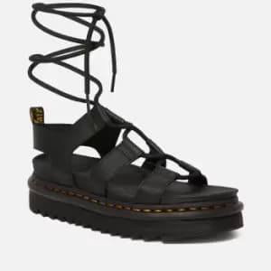 Dr. Martens Womens Nartilla Gladiator Leather Sandals - UK 3