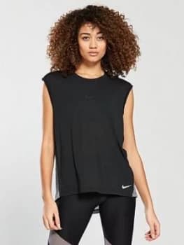 Nike Training Top Black Size M Women