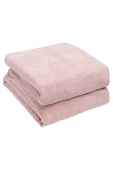 Soft Knitted Fleece Throw Blanket