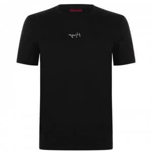 Hugo Boss Dumed Signature Logo T-Shirt Black Size L Men