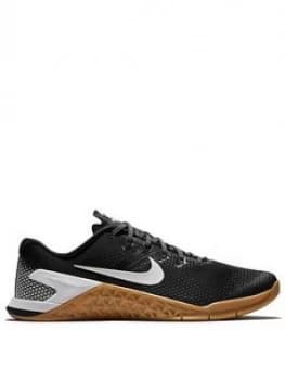 Nike Metcon 4 Black White Size 10 Men
