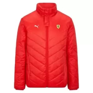2021 Ferrari Mens Padded Jacket (Red)