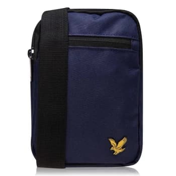 Lyle and Scott Lyle and Scott Reporter Bag - Blue