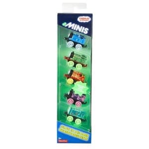 Thomas & Friends Minis Glow in The Dark Set of 5 Trains