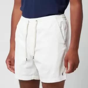 Polo Ralph Lauren Mens Corduroy Prepster Shorts - Warm White - L