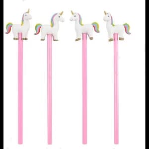 Rainbow Unicorn Pencil Pack Of 12