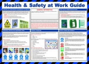 Safety Poster-H&S at Work Guide