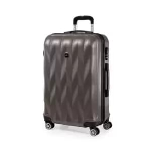 Gino Ferrari Nexem GFL00451-M Medium Dark Grey Trolley Suitcase
