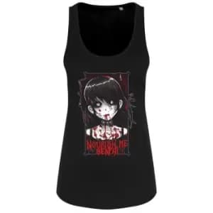 Tokyo Spirit Womens/Ladies Nourish Me Senpai Vest Top (L) (Black)