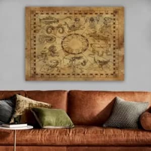 413935870_70100 Multicolor Decorative Canvas Painting