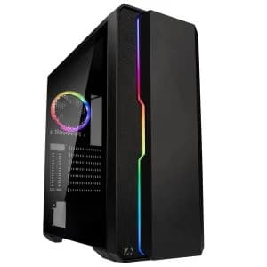 Kolink Balance ARGB Midi Tower Case - Black Window