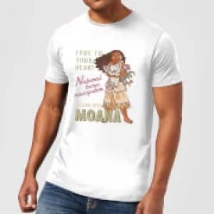 Disney Moana Natural Born Navigator Mens T-Shirt - White
