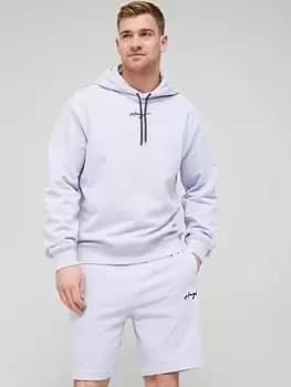 HUGO Dalegre Overhead Hoodie - Light Purple, Light Purple, Size L, Men