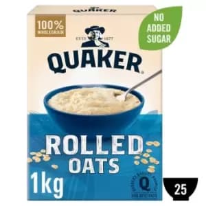 Quaker Rolled Oats Porridge Cereal, 1kg