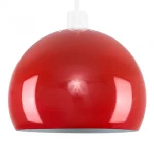 Mini Arco Red Pendant Shade