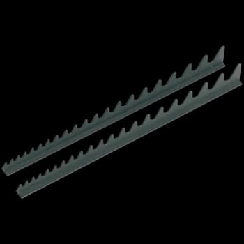 Sealey 2 Piece Sharks Tooth Spanner Rack Set
