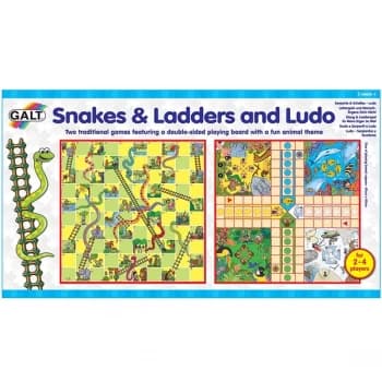 Galt Toys - Snakes and Ladders Ludo Game Set Board Game