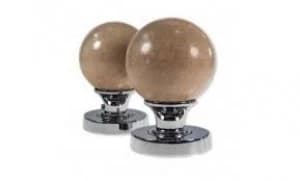 LocksOnline Sunset Red Mortice Door Knob Set