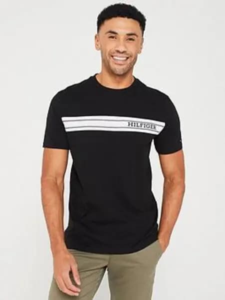 Tommy Hilfiger Loungewear T-Shirt - Black Size M Men