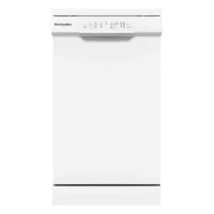 Montpellier MDW1054W Slimline Freestanding Dishwasher