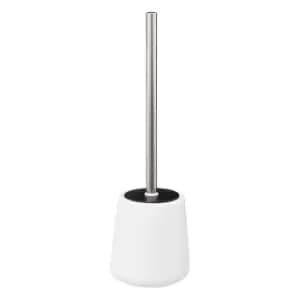 Toilet Brush and Holder - Cotton White