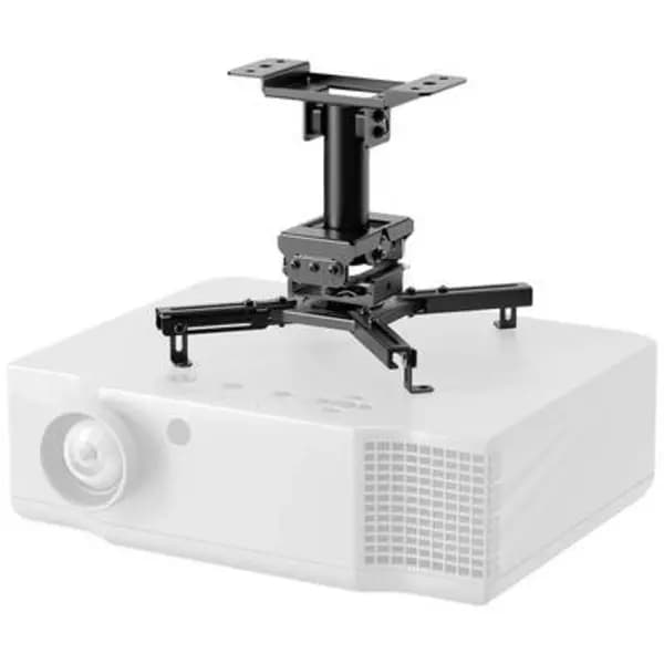 Neomounts CL25-530BL1 Projector ceiling mount Roof suspension bracket, Swivelling/tiltable, Swivelling Black