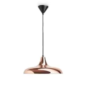 Philips My Living (Surrey) E27 Pendant Light Polished Copper - 915005218201