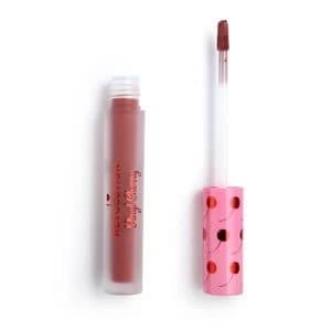 I Heart Revolution Vinyl Cherry Liquid Lipstick Morello