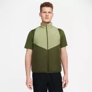 Nike Therma-FIT Repel Mens Synthetic-Fill Running Vest - Green