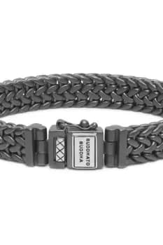 Unisex Buddha To Buddha 192BRS F - Julius Bracelet Black Rhodium Silver Bracelet 001J01192B206