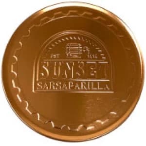 Fallout Sunset Sarsaparilla Metal Coasters