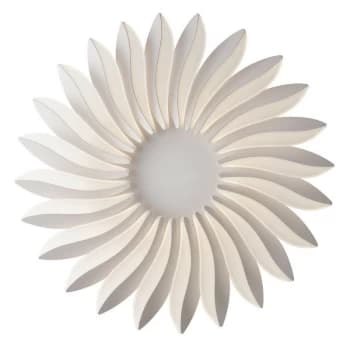 Fan Europe Sunrise - Integrated LED Dimmable Flower Flush Ceiling Pendant, White, 4000K