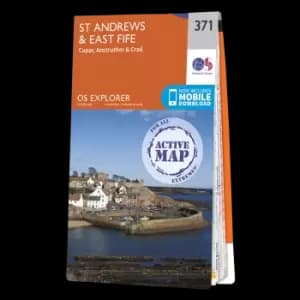 Map of St Andrews & East Fife