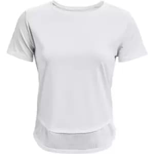 Under Armour Tech Vent Short Sleeve T-Shirt Womens - White