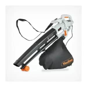 3 in 1 Leaf Blower - 3000W Garden Vacuum & Mulcher - 35 Litre Collection Bag, 10:1 Shredding Ratio, Automatic Mulching Compacts Leaves in Bag with