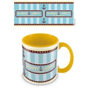 Stranger Things - Scoops Ahoy (Yellow Coloured Inner) Mug