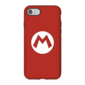 Nintendo Super Mario Mario Logo Phone Case - iPhone 7 - Tough Case - Gloss