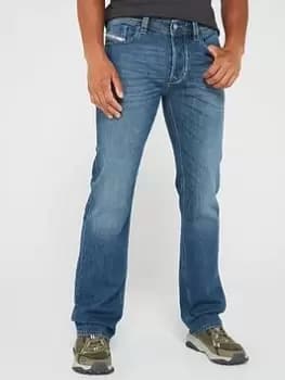 Diesel Larkee Straight Fit Jeans - Dark Wash, Dark Wash, Size 32, Inside Leg Regular, Men