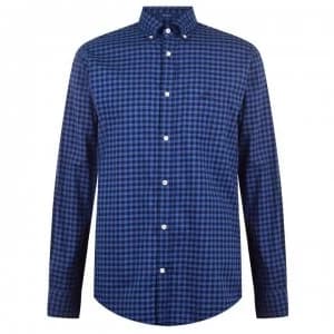 Gant Gant Buff Checked Shirt - Blue 442