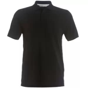 Kustom Kit Mens Team Style Slim Fit Polo Shirt (XS) (Navy/ White)