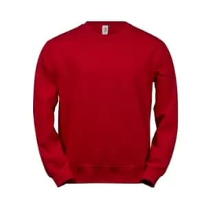 Tee Jays Mens Power Sweatshirt (4XL) (Red)