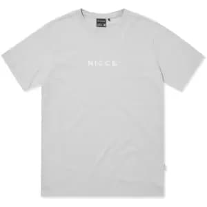 Nicce Centre Large T-Shirt Mens - Grey