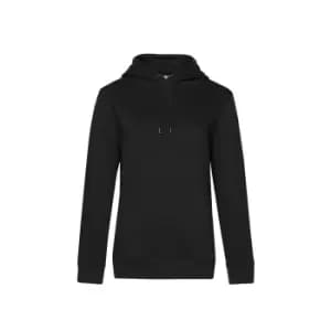 B&C Womens/Ladies Queen Hoodie (M) (Black)