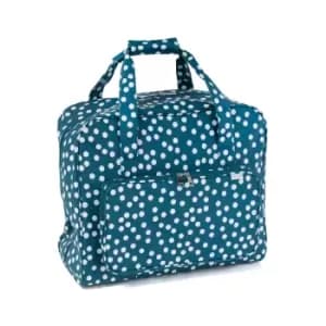 Hobby Gift Spotty Sewing Machine Bag Blue/White
