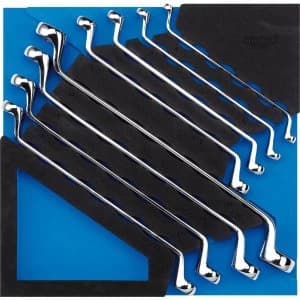 Draper 8 Piece Ring Spanner Set In Eva Insert Tray
